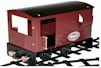 1352GV Mamod O Gauge railway Guards Van